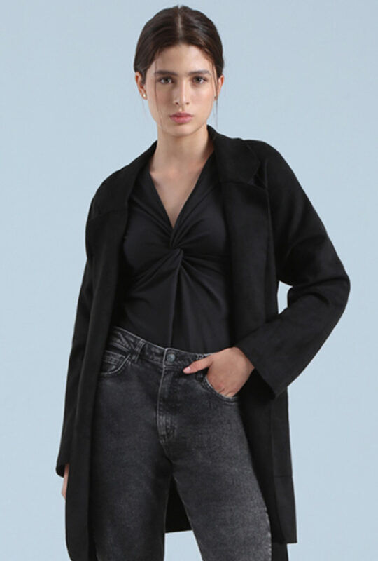 gaban negro para mujer  fashion moms